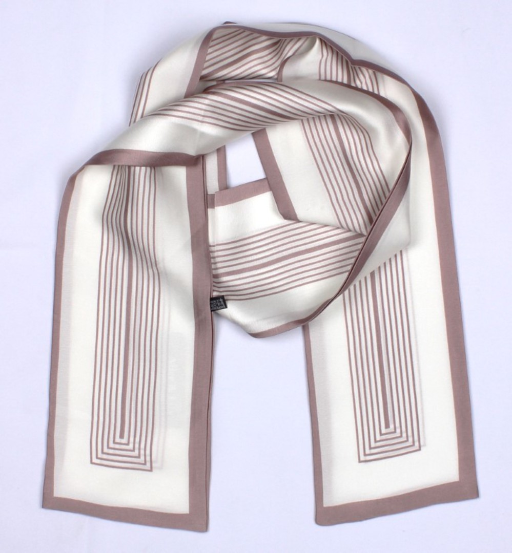Alice & Lily contrast tie scarf scarf pink Style : SC/5046PNK image 0